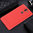 Flexi Slim Carbon Fibre Case for Nokia 8 Sirocco - Brushed Red